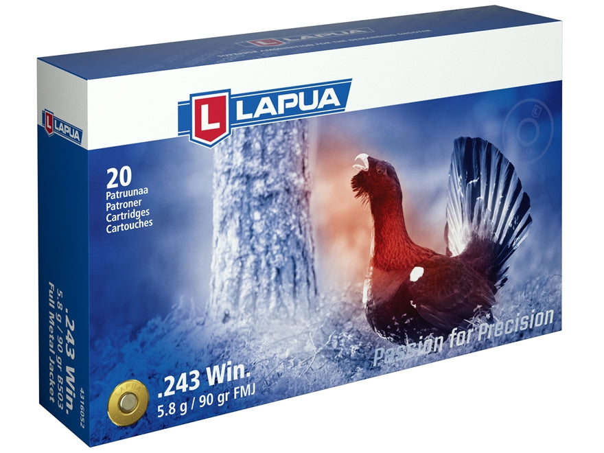 Lapua 243 Win 5,8g FMJ