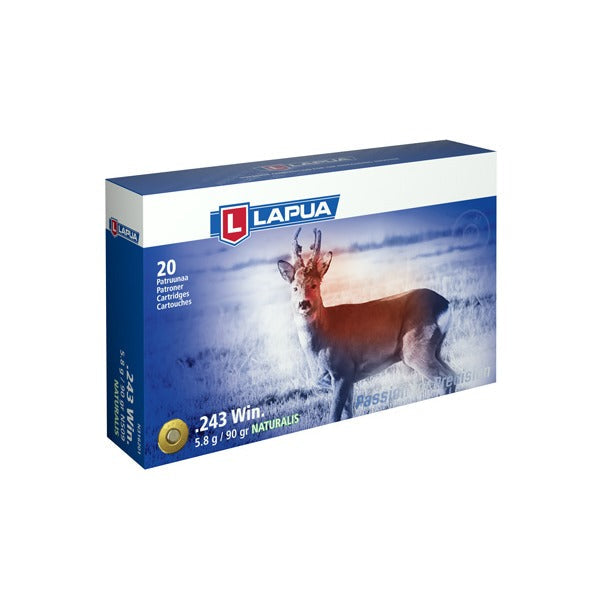 Lapua 243 Win 90gr Naturalis