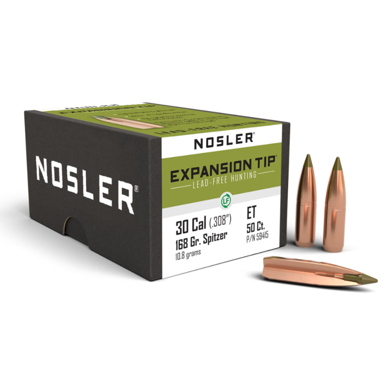 Nosler kula.30 168gr E-Tip