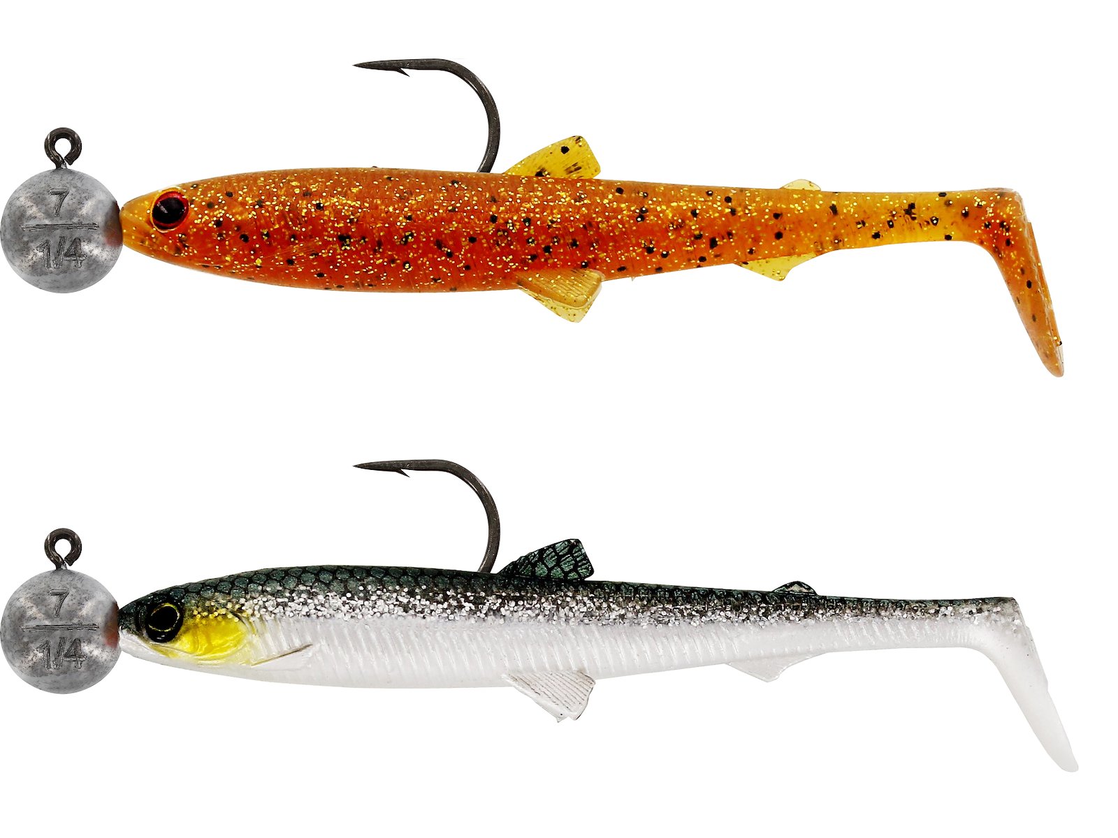 Westin Bullteez Shadtail 12,5cm R'n'R Clear Water Mix 2 Pack