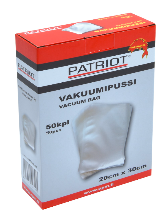 Patriot Vaccumpåsar 20x30cm 50st
