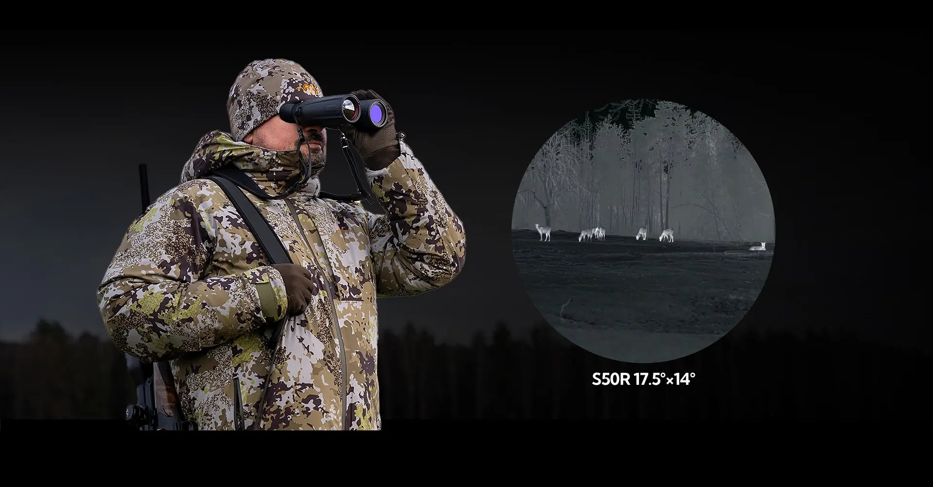 Nocpix Quest handhållen termisk kikare för jakt