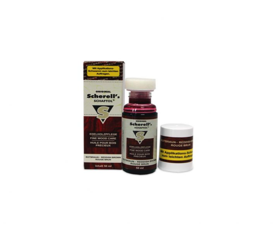 Schaftol Stockolja Maroon/Rödbrun 50ml