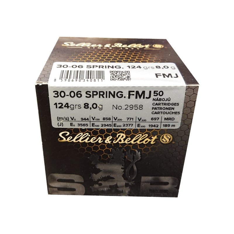 Sellier & Bellot 30-06 FMJ 50st/ask
