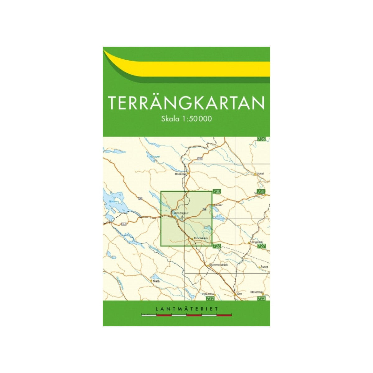 Terrängkartan
