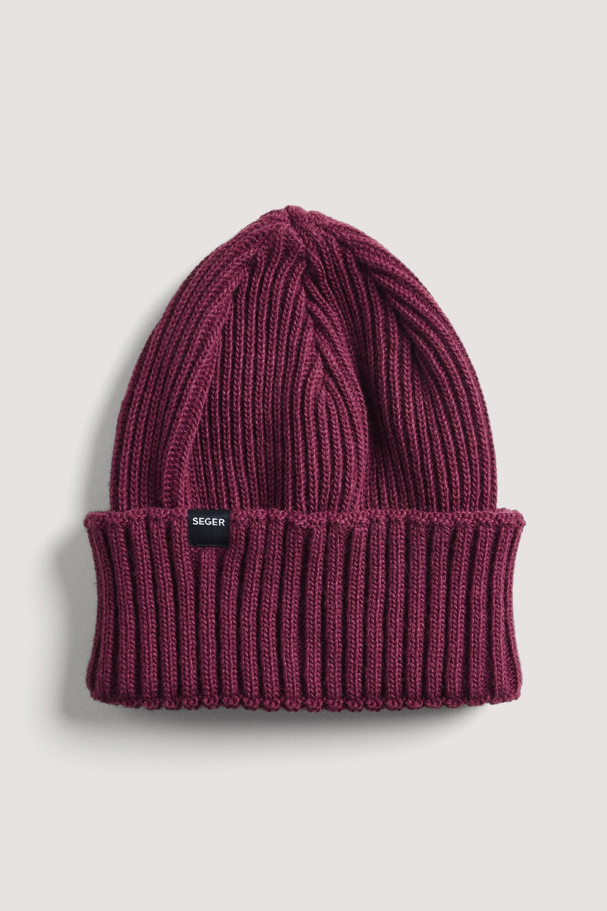 Seger Alice Cuffed Wool Beanie Rhododendron