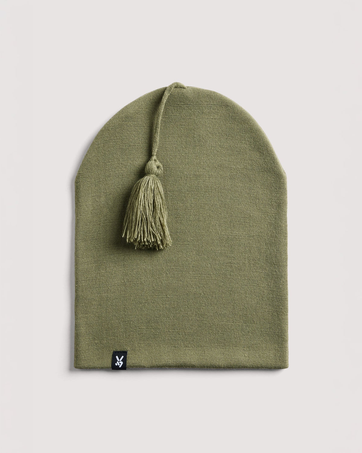 Seger Nisse Army Green Pom Beanie