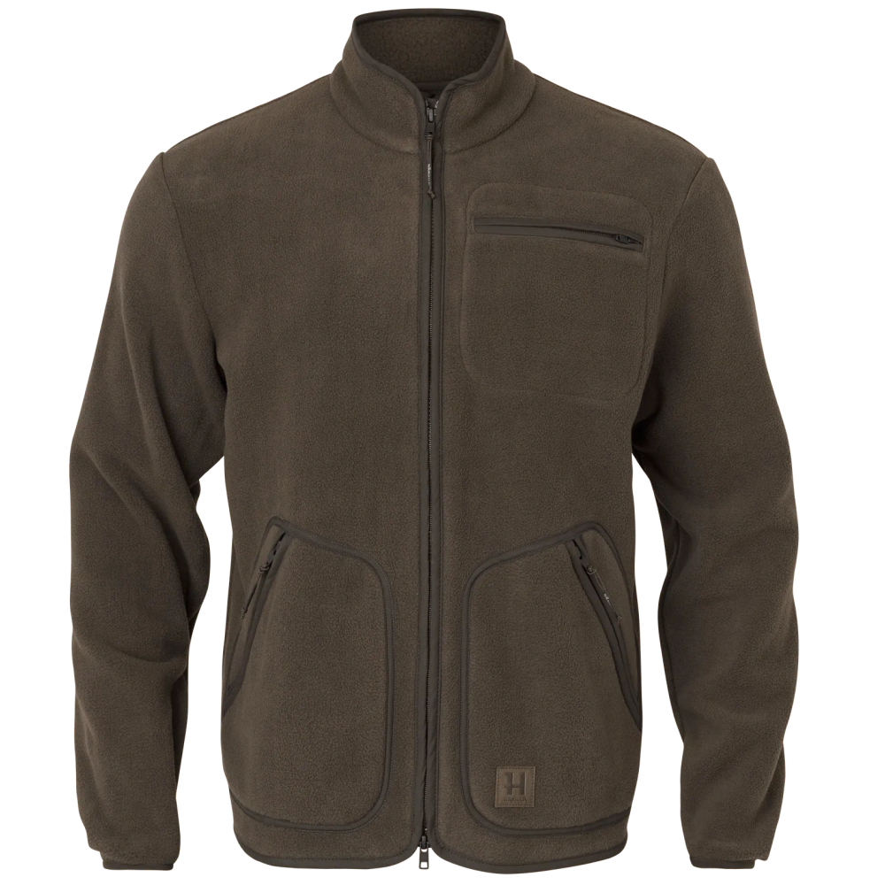 Härkila Torsby fleecejacka Dark Brown