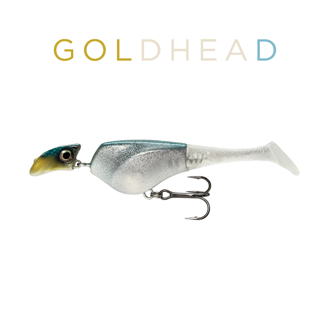 Headbanger Shad 11 cm Suspending – Goldhead