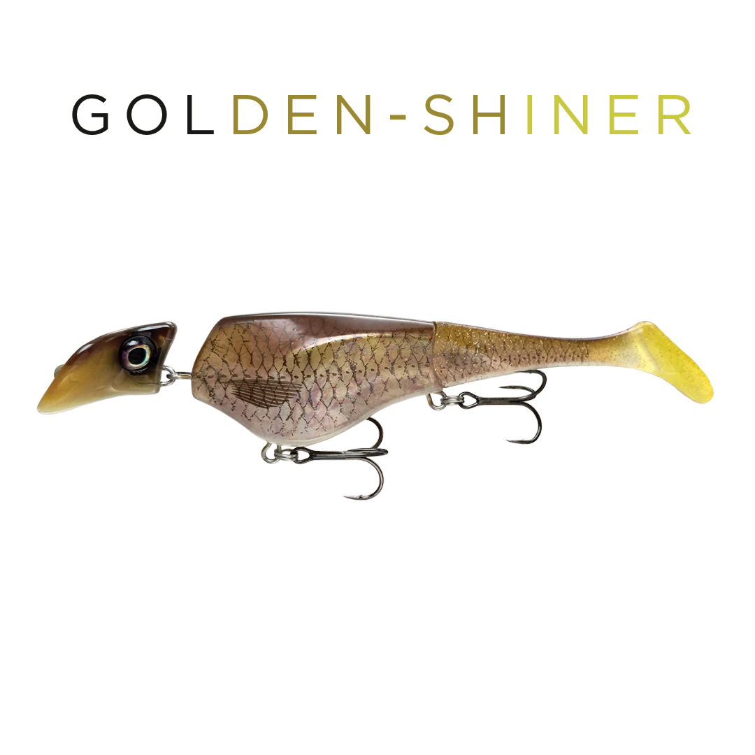 Headbanger Shad 16 cm Suspending – Golden Shiner