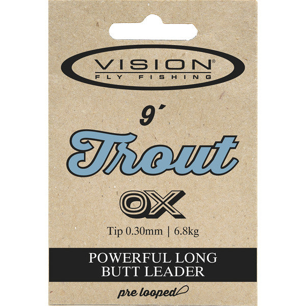 Vision Trout Leader 0X Tafs