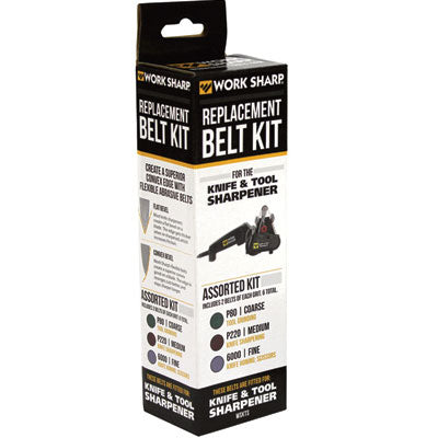 Work Sharp Replacement Belt Kit – 6 P220 Medium-slipband